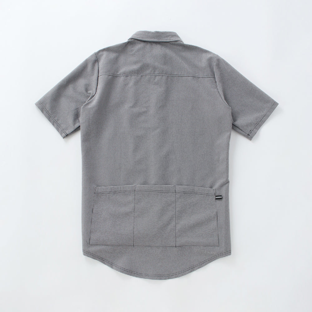 kaval Crew neck shirt ギンガム チェック カシミヤ ドレスシャツ