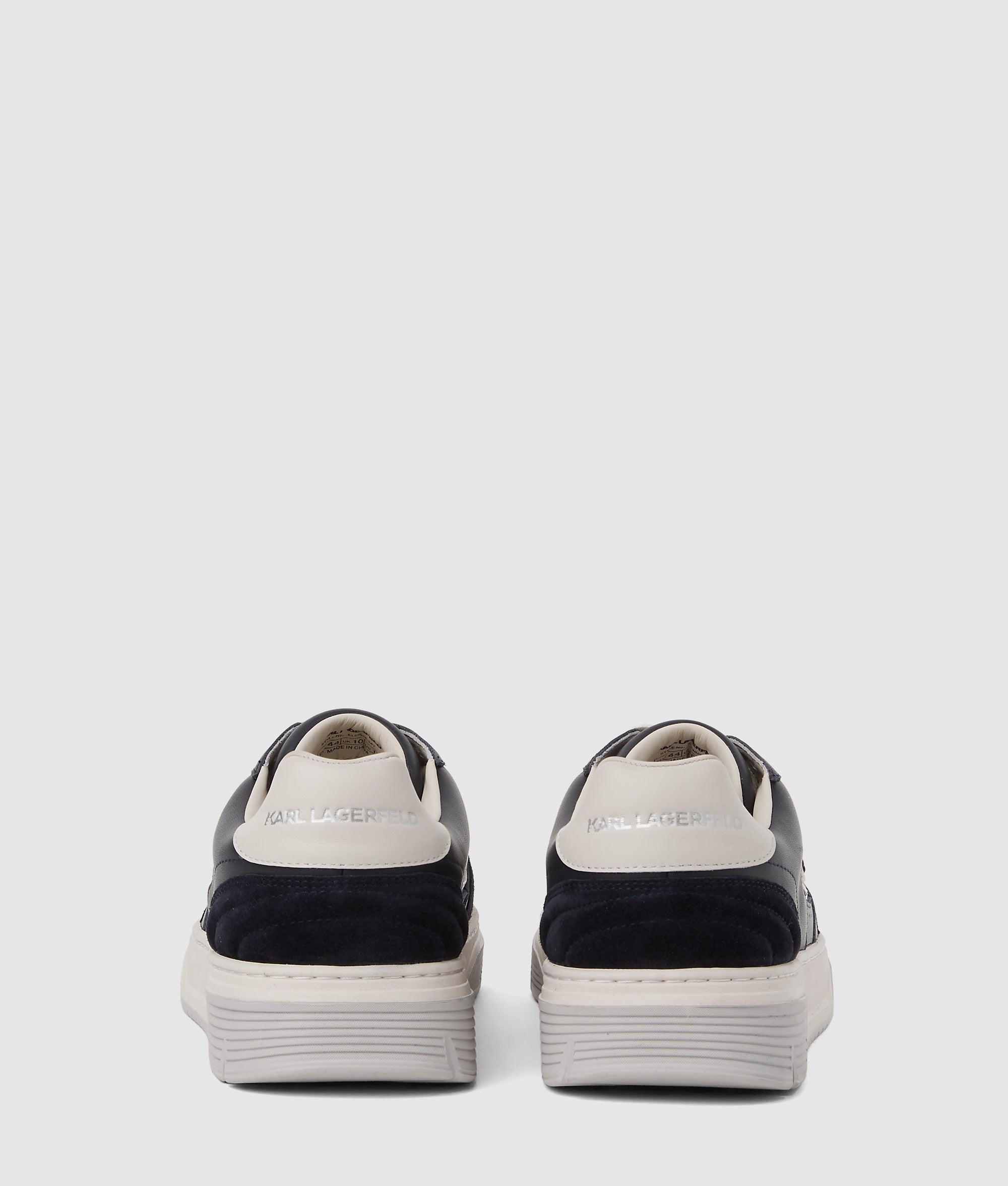 Kourtney sidetrim sneakers | Navy | Men | KARL LAGERFELD