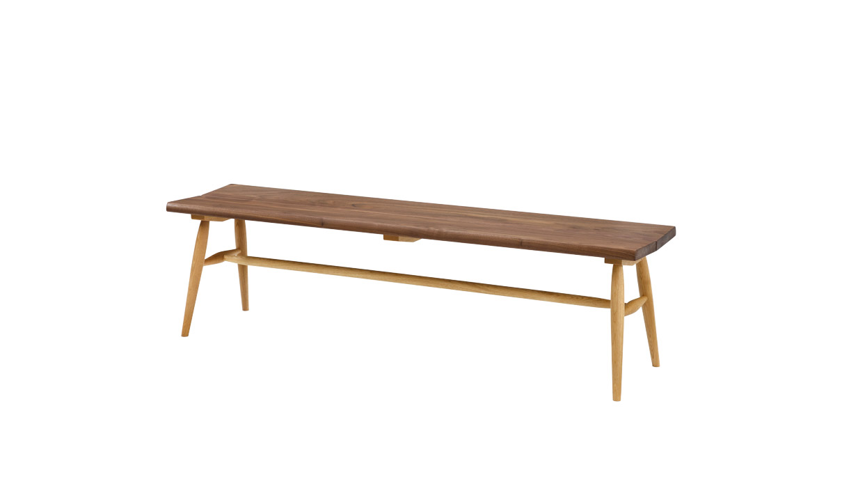 オーダーベンチ 4本脚 - 国産無垢家具は飛騨高山発の家具メーカー KASHIWA