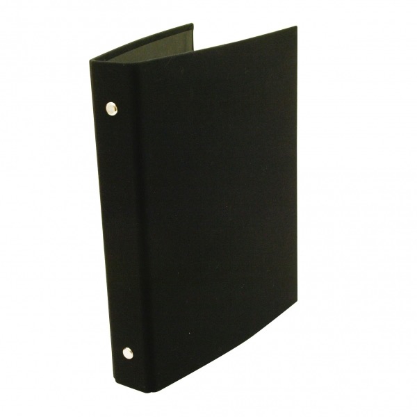 KDMオリジナル A5 6穴 システム手帳バインダー 帆布 リング径19mm 無地