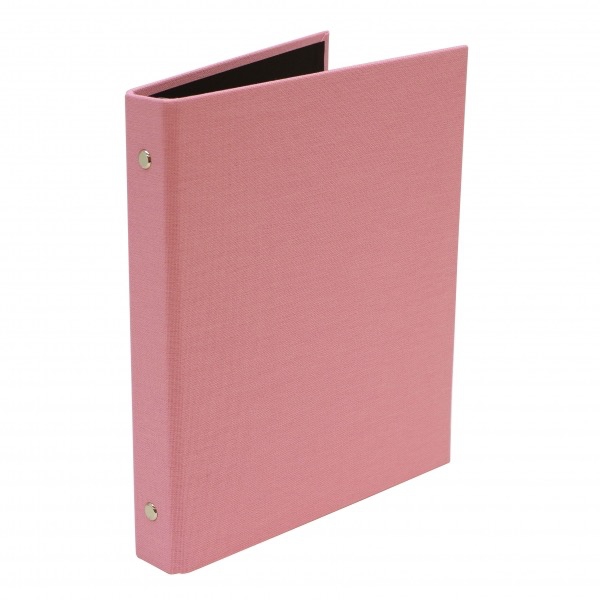 KDMオリジナル A5 6穴 システム手帳バインダー 帆布 リング径19mm 無地