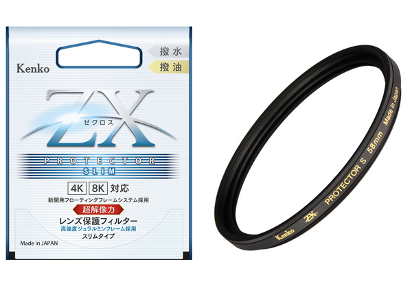 高解像に特化した「ZX プロテクター」に、高強度ジュラルミンを使用