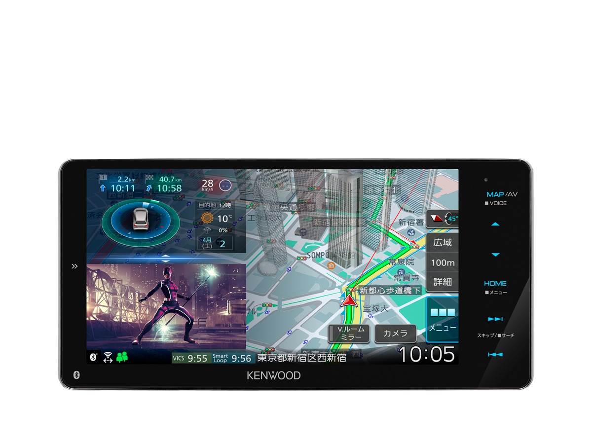 MDV-M809HDW/M809HD（生産完了品） | カーナビ | KENWOOD