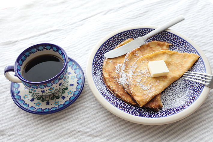 平皿（φ24cm）ポーリッシュポタリー(ポーランド食器)