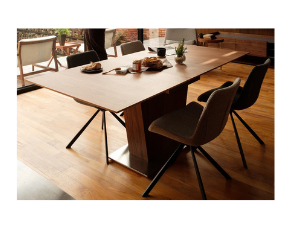 ALETTA（アレッタ）エクステンションダイニングテーブル Walnut | 神戸