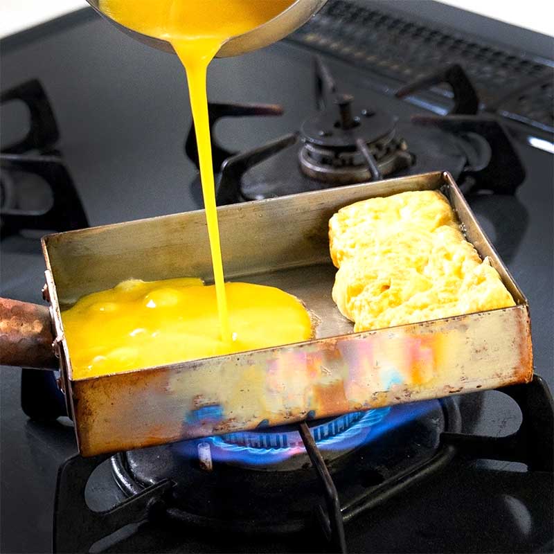入荷しました】工房アイザワ 銅製玉子焼器 関西型長方形｜キッチン