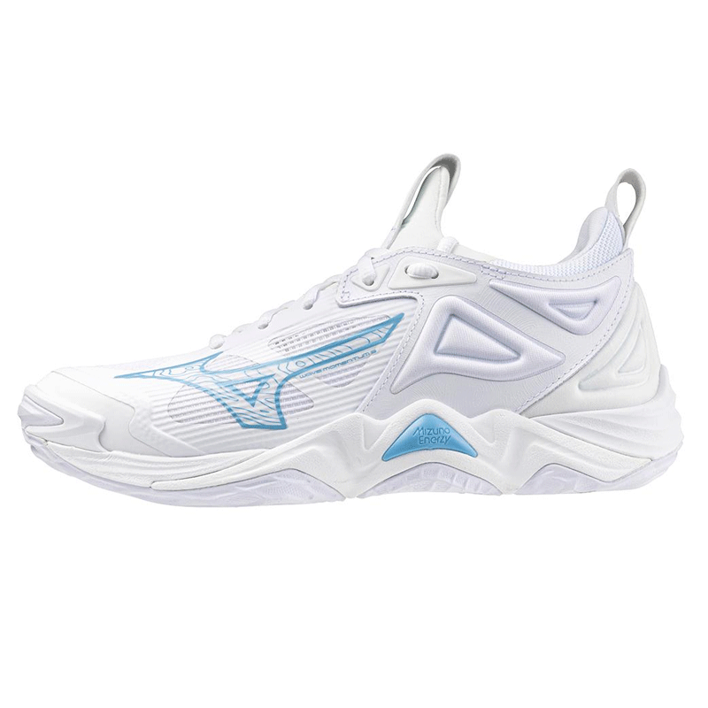 ミズノ 日本未発売インドアシューズウェーブモーメンタム 3(ホワイト