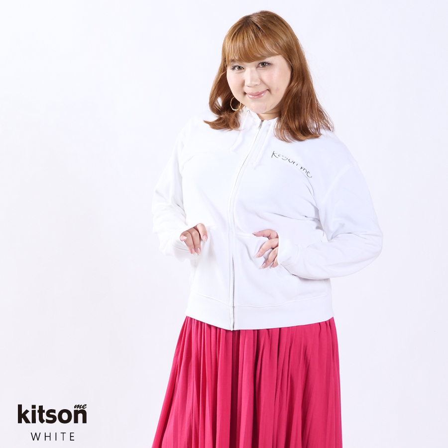 りんごちゃん ×Kitson me コラボZIPパーカー