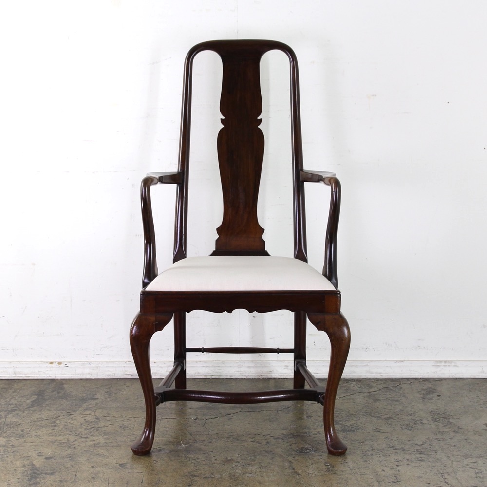 イギリス アンティーク 19世紀 クイーンアンスタイル マホガニー