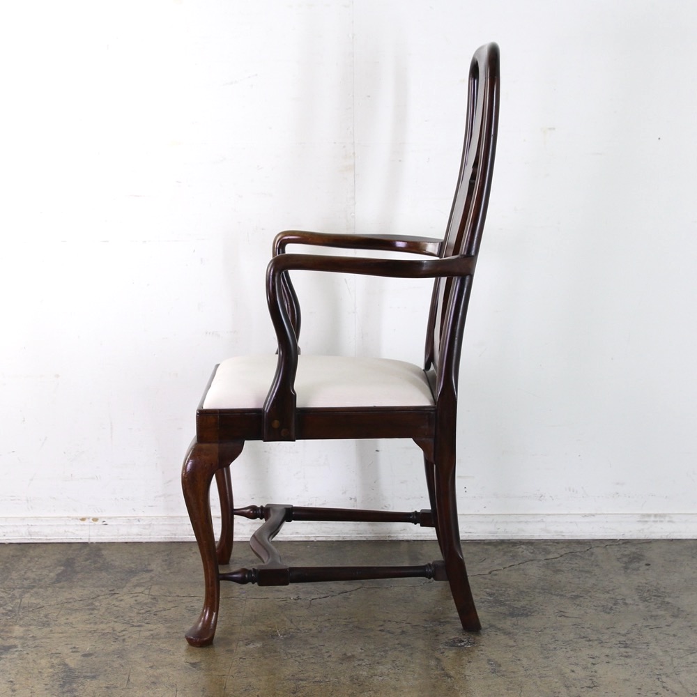 イギリス アンティーク 19世紀 クイーンアンスタイル マホガニー