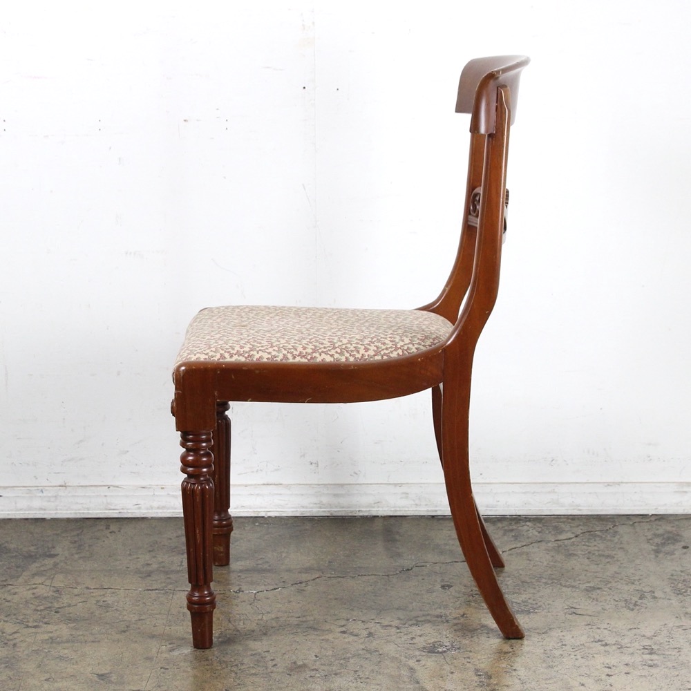 イギリス ヴィンテージ リージェンシースタイル マホガニー ダイニング