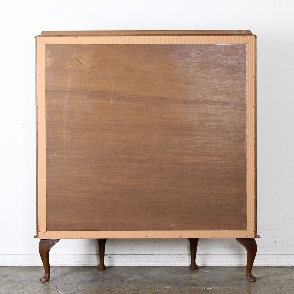 イギリス アンティーク ウォルナット ディスプレイキャビネット | キヤ