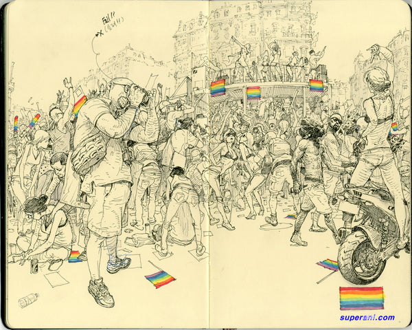 2013 Sketchbook – Kim Jung Gi US