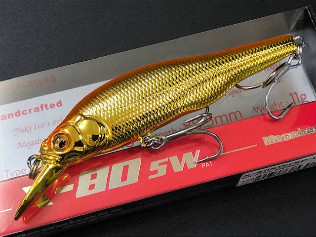 メガバス（Megabass） X-80SW （SP-C） 80.5mm/11g 【シーバスルアー