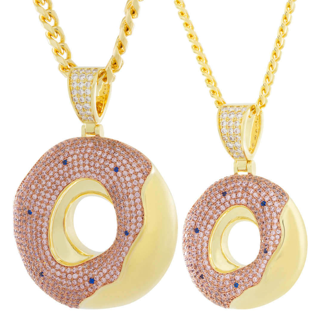 Donut Necklace | Hip Hop Jewelry | King Ice