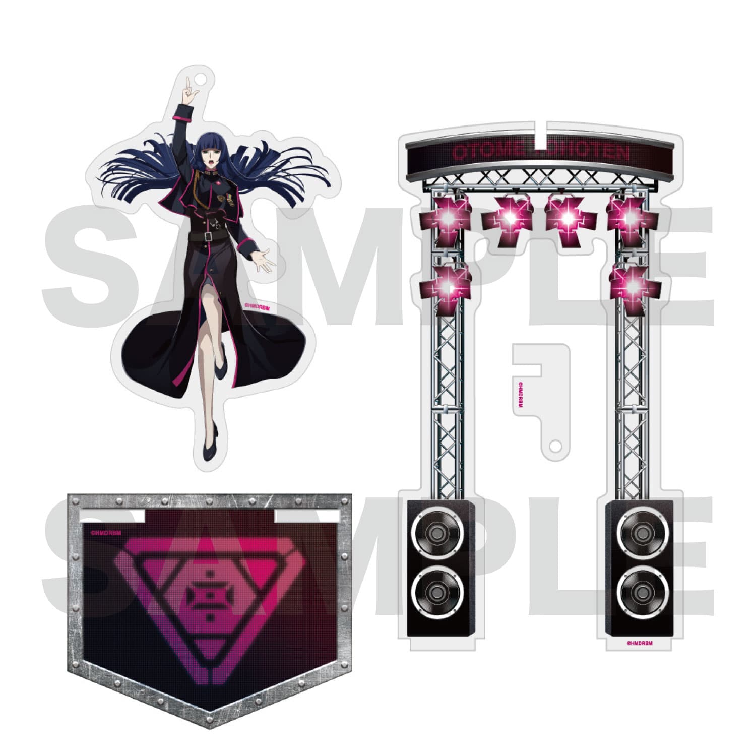 ゆらゆらアクリルスタンド(The movie ver.)東方天 乙統女 ヒプノシス