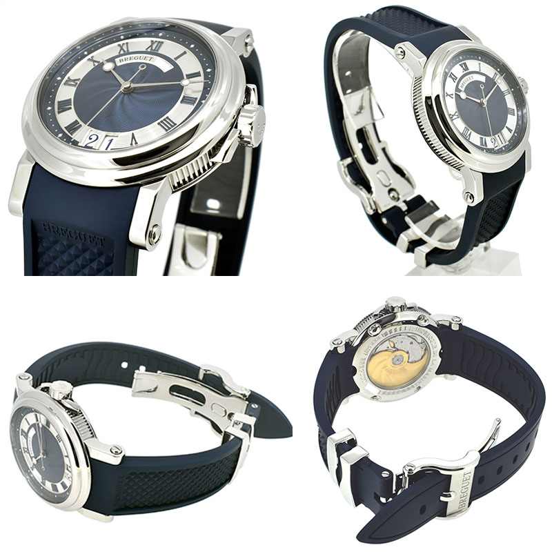 ブレゲ BREGUET マリーン2 ラージデイト 5817ST/Y2/5V8 SS ブルー 39mm