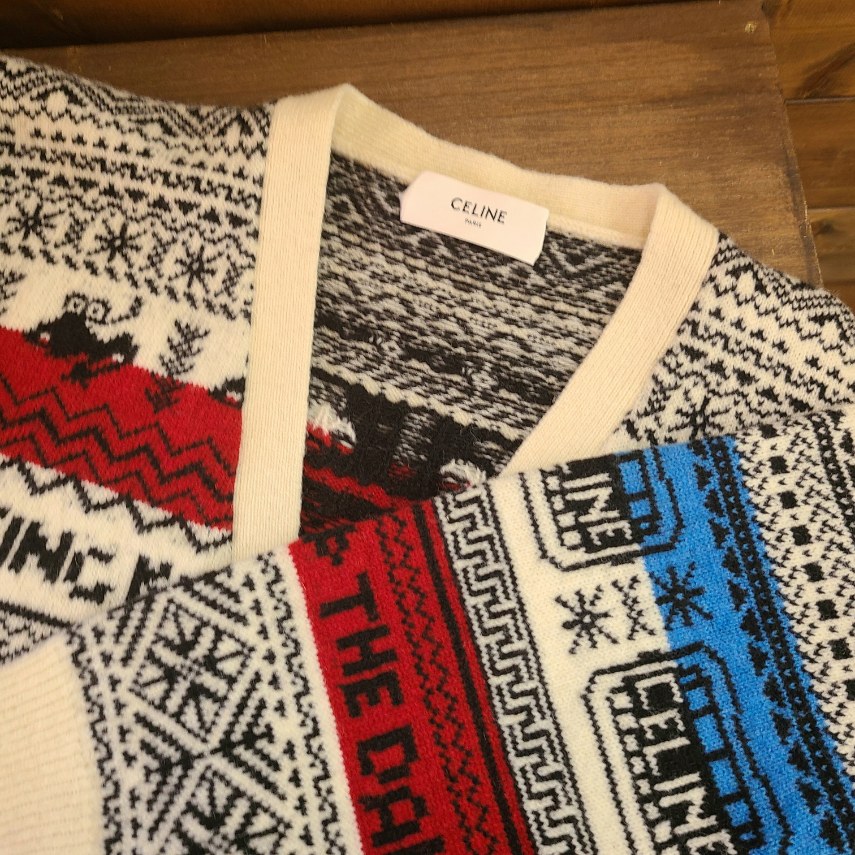 CELINE/セリーヌ】THE DANCING KID ウールジャガードルーズ