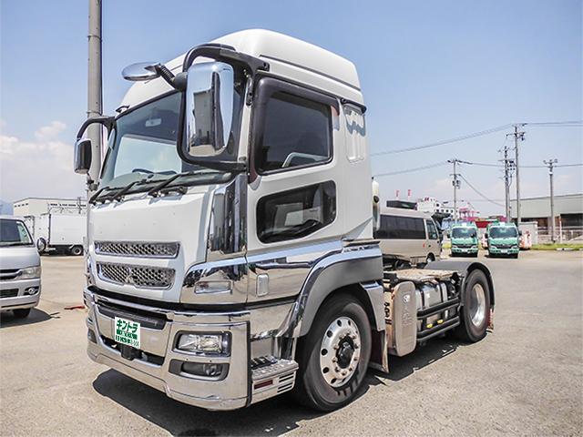 H27/9 三菱ふそう スーパーグレート トレーラーヘッド QKG-FP64VDR詳細