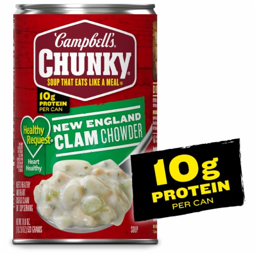 Campbell's® Chunky® Healthy Request® New England Clam Chowder Soup