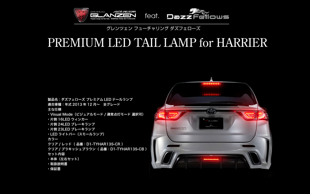 Silk Blaze【シルクブレイズ】- GLANZEN feat. Dazz Fellows ハリアー