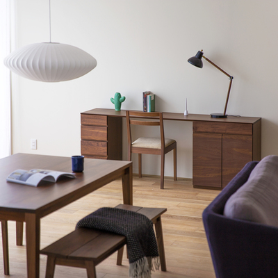 ユニット家具「ASTER SERIES アスターシリーズ」天然木無垢材や突板を