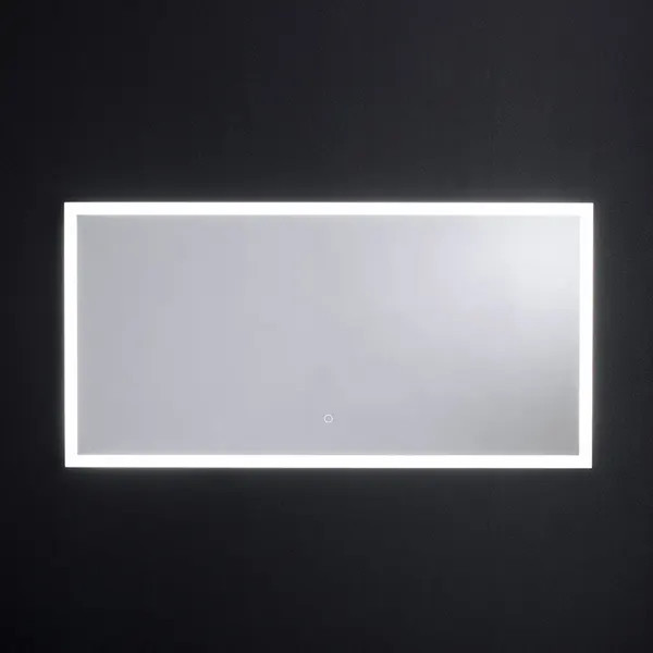 おしゃれLEDミラー LM003」W1200×H600mm 洗面鏡 ｜mizunohana｜#9783