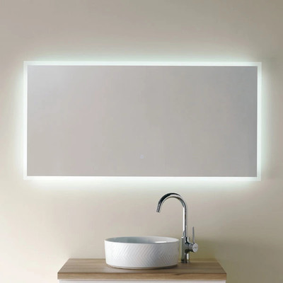 おしゃれLEDミラー LM003」W1200×H600mm 洗面鏡 ｜mizunohana｜#9783