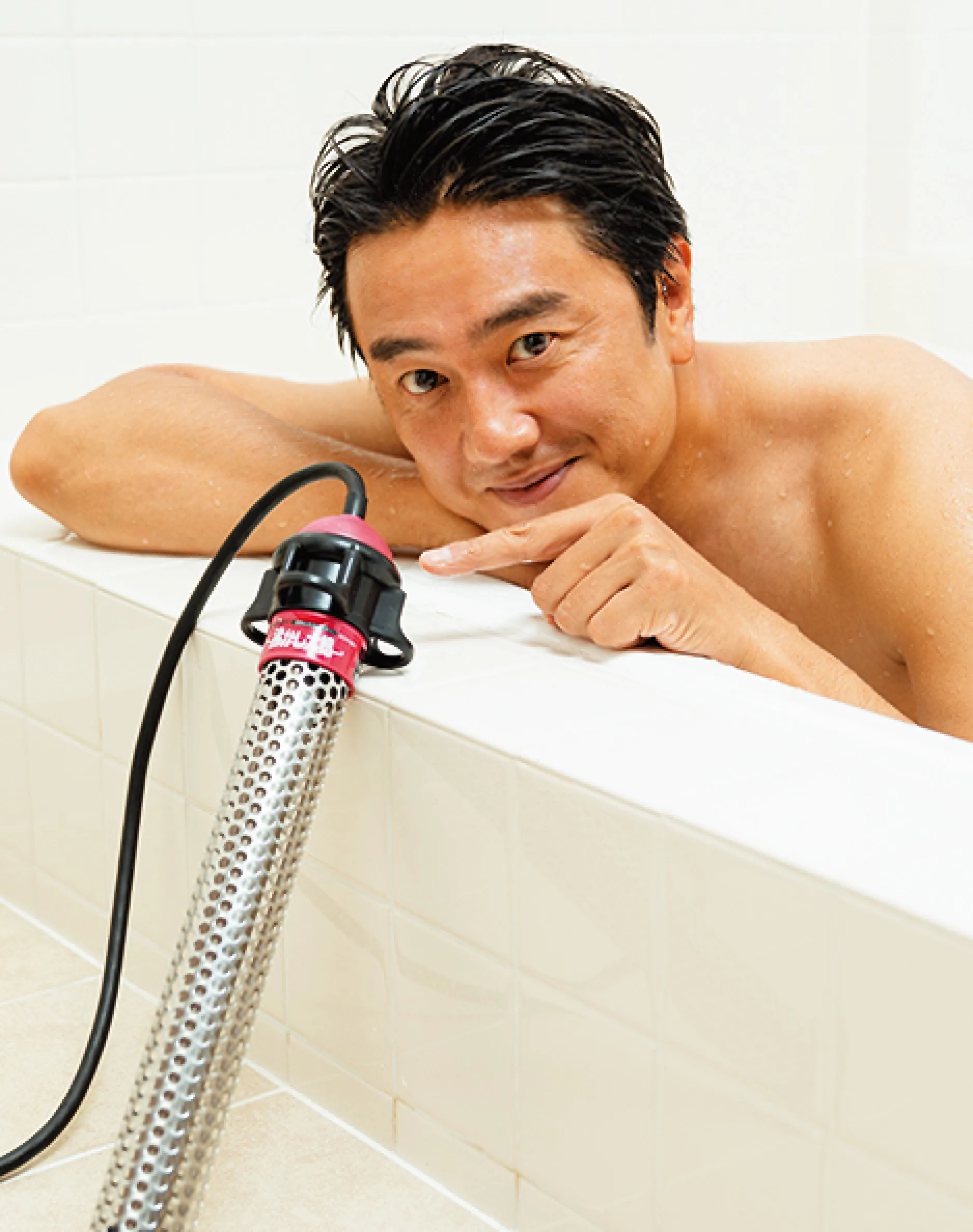 こいつが、お風呂の相棒。】湯水をお好みの温度に 沸かし太郎