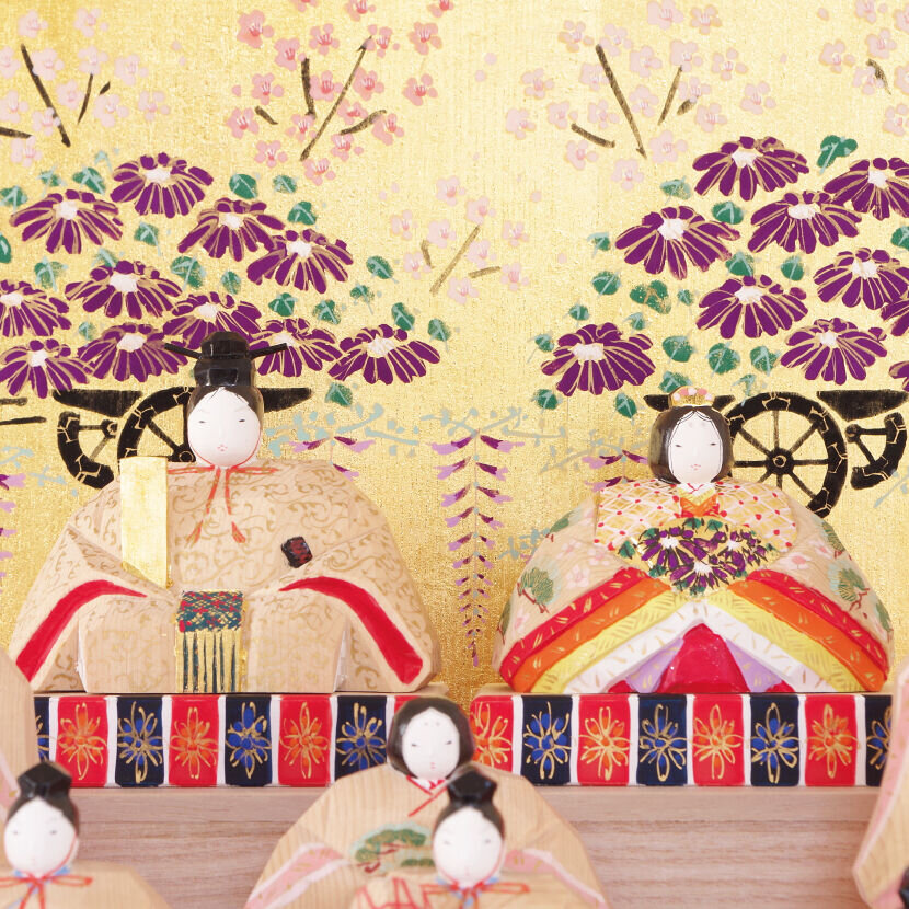 奈良一刀彫 荒木義人作 段雛 -雅- 販売いたします。 | お知らせ