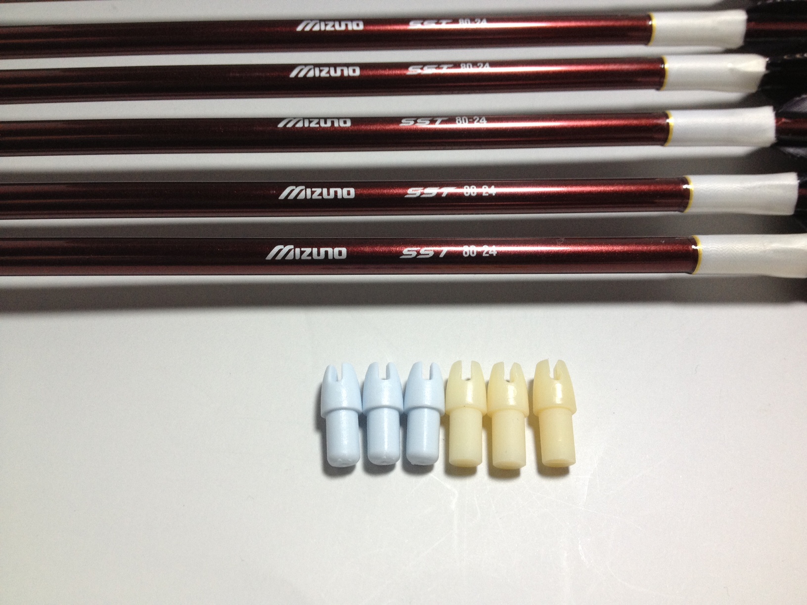 mizunoカーボン用 筈 6個入り 】 弓道 和弓 SSTミズノカーボン 弓