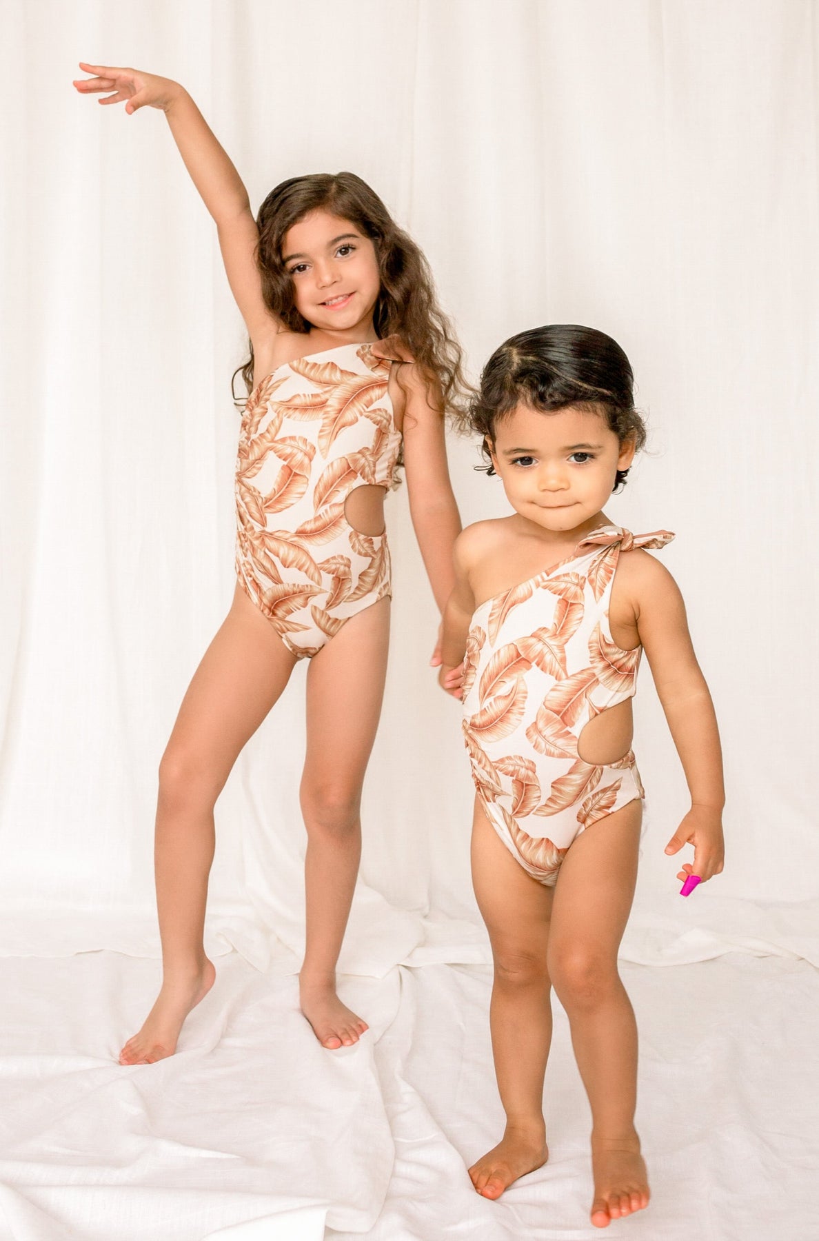 X Jessi Malay Kids One Piece Isabella - (Palma/Bronze) – KYA swim