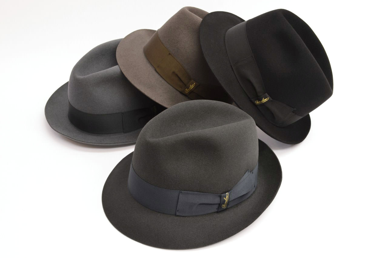 ボルサリーノ アレッサンドリア ショートブリム「Nilo」ハット｜aw