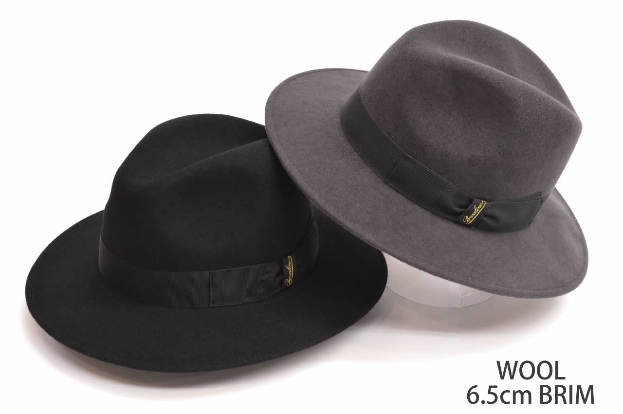 ボルサリーノ ウールフェルト「Macho」 オールダウンブリム ハット