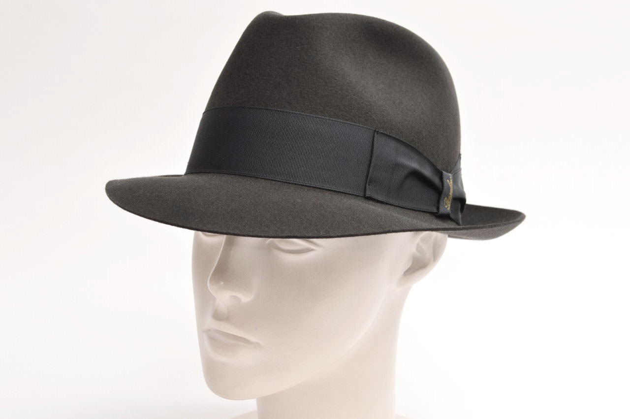 ボルサリーノ アレッサンドリア ショートブリム「Nilo」ハット｜aw