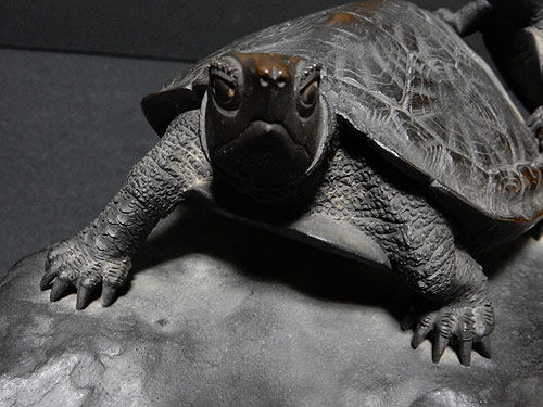 銅器 亀 置物 ＜在銘＞ | 【骨董品買取】日本全国対応・老舗骨董店の古