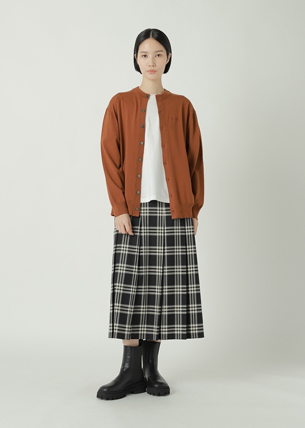 ZUCCa / S TWストレッチチェック / スカート(M black(26)): SALE| A