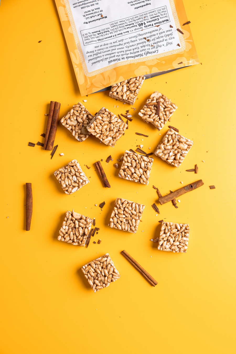 Cinnamon Macadamia Nut Puffed Rice – Sweet & Crunchy – Huff n Puff