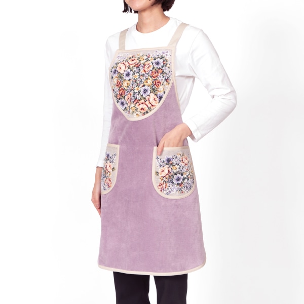931リースフラワー エプロン