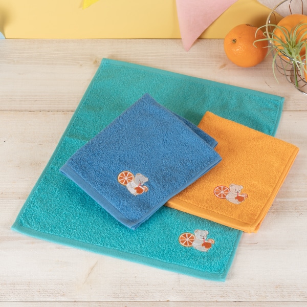 オレンジマーシャ ゲストタオル