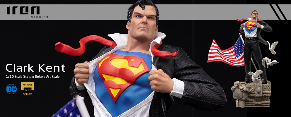 DC』【アイアン・スタジオ スタチュー】「デラックス・アート