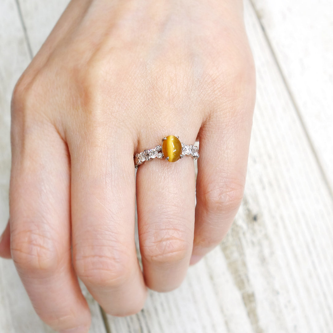 オパールキャッツアイ リング（指輪） ｜ RX00847 – 大阪心斎橋 宝寿堂