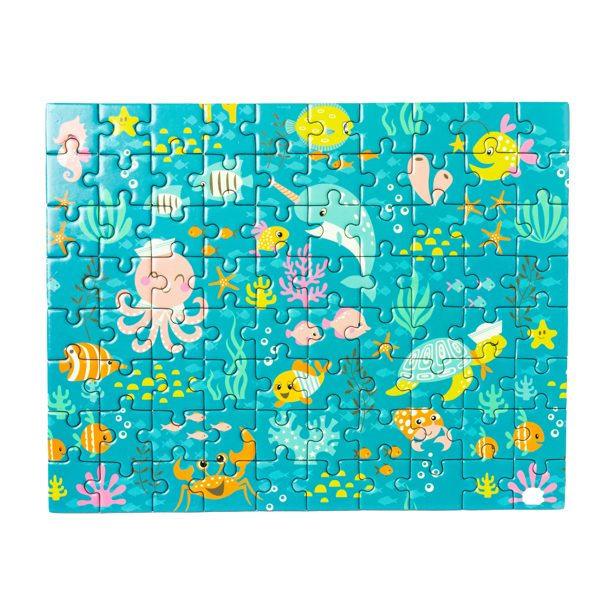 Sealife Jigsaw Puzzle - 80 Piece - House of Marbles US