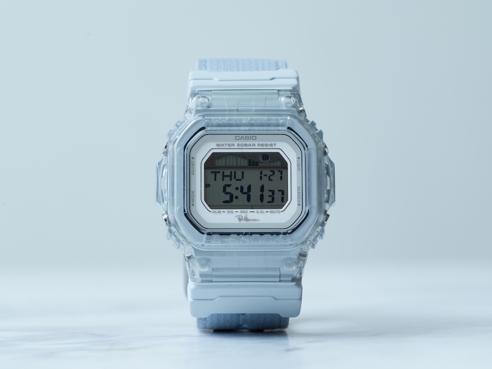 大理石のように品よく美しく、そしてタフ。Gショックとロンハーマンが