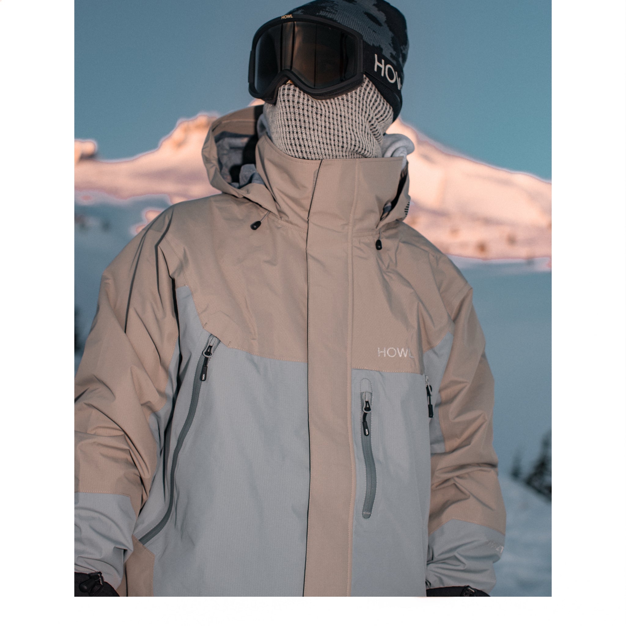 SHELL JACKET (TAN) – HOWL SUPPLY
