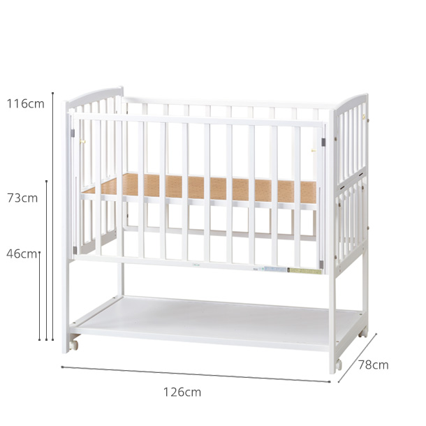 WE-1 ツーオープン標準型 ホワイト::ホクソンベビー