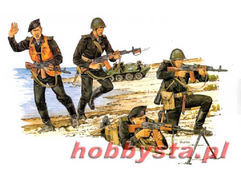Figures Soviet Naval Infantry