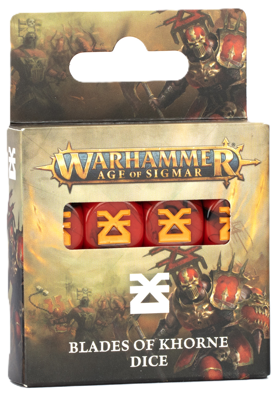 BLADES OF KHORNE DICE