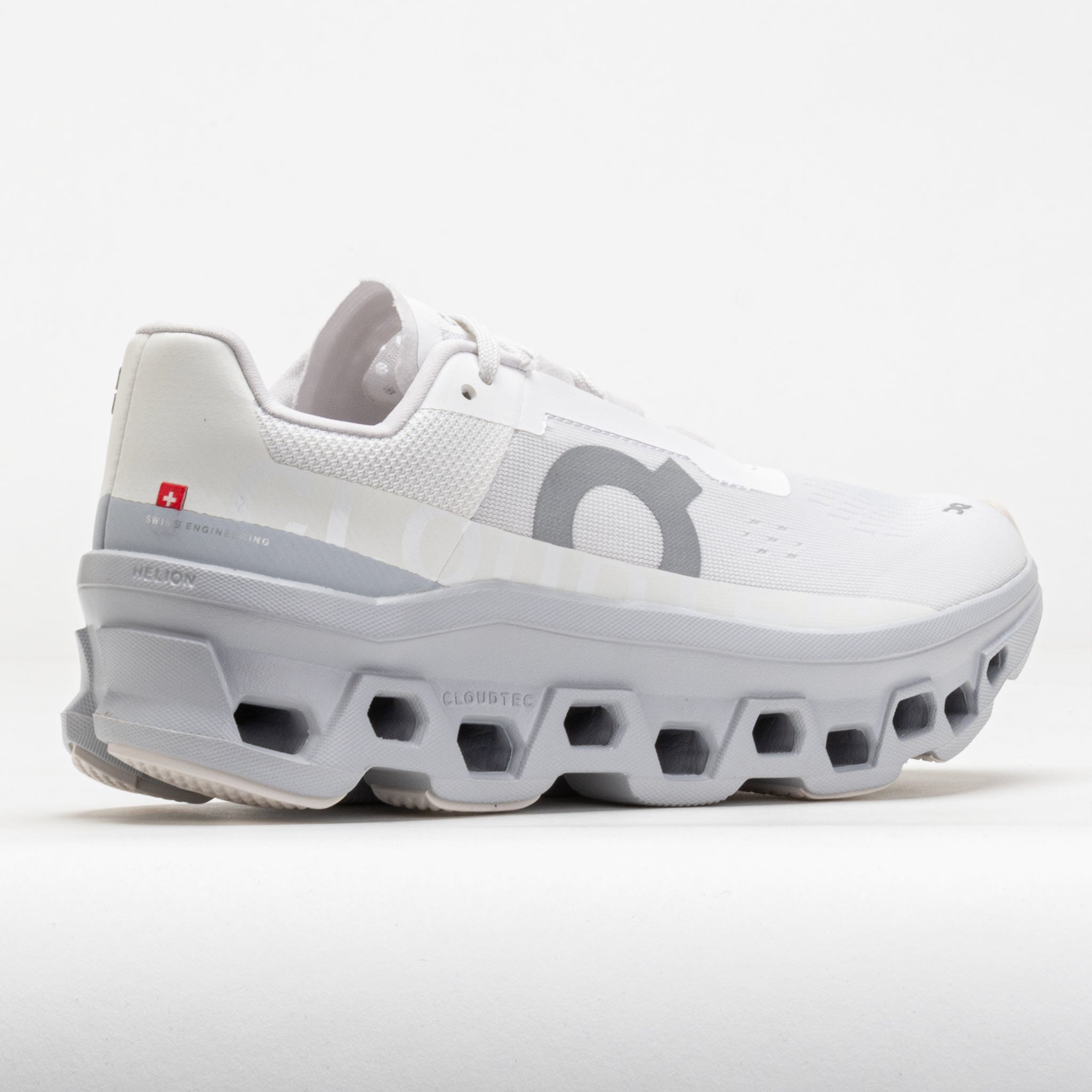 On Cloudmonster Women's White/Glacier – Holabird Sports