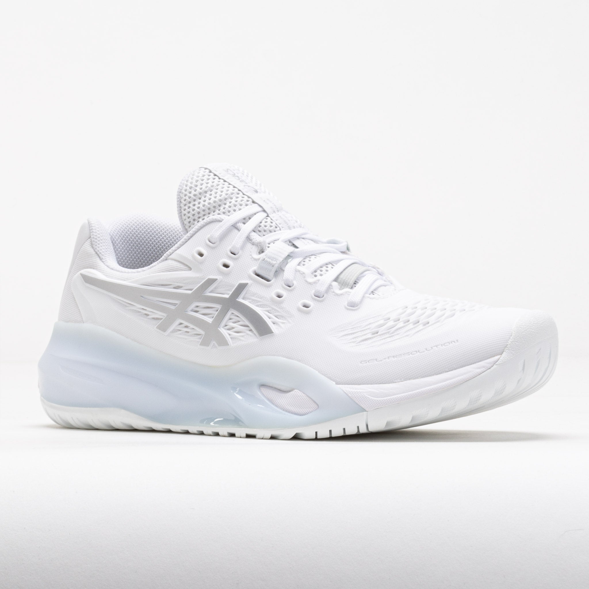 ASICS GEL-Resolution X Women's White/Pure Silver – Holabird Sports